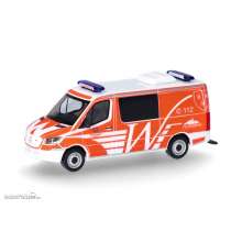 Herpa 097826 - Mercedes-Benz Sprinter 18 Halbbus ´Feuerwehr Wiesbaden´