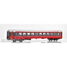 NMJ 1000256 - NMJ Topline 106.503 Personenwagen B3-6.25624 der NSB, rot/grau/silber, H0