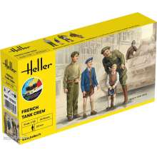 Heller 35323 - 1:35 STARTER KIT French Tank Crew