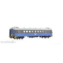 NMJ 1000432 - NMJ Topline 204.402 SJ B1K 5106, 2. Klasse Personenwagen, Blau/Schwarz Design V2, H0