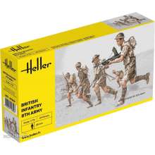 Heller 49609 - Britische Infanterie 8. Armee in 1:72