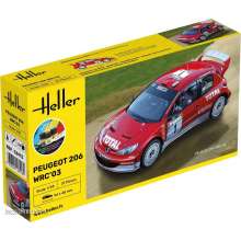 Heller 56113 - STARTER KIT Peugeot 206 WRC03