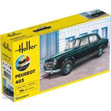 Heller 56161 - STARTER KIT Peugeot 403 (39 pieces) in 1:43