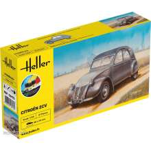 Heller 56175 - STARTER KIT Citroen 2 CV in 1:43