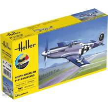 Heller 56268 - STARTER KIT P-51 Mustang in 1:72