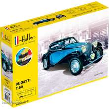 Heller 56706 - STARTER KIT Bugatti T 50 in 1:24