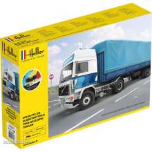 Heller 57703 - STARTER KIT F12-20 GlobeTrotter & Twin-Axle Semi Trailer Semi Trailer in 1:32