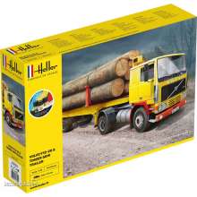 Heller 57704 - STARTER KIT F12-20 & Timber Semi Trailer in 1:32