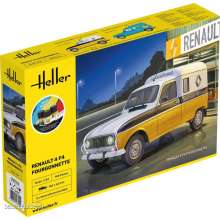 Heller 58700 - 1:24 STARTER KIT Renault 4 Fourgonette F4