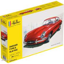 Heller 80709 - Jaguar Type E 3L8 FHC in 1:24