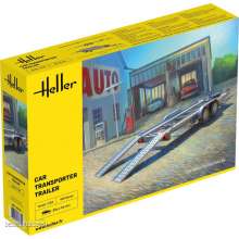 Heller 80774 - 1:24 Car Transporter Trailer