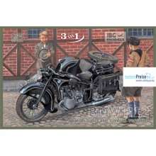 IBG-Modellbau IBG35001 - BMW R12 with sidecar (zivil)