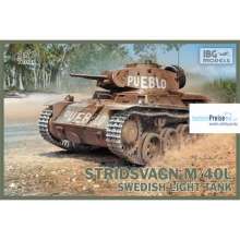 IBG-Modellbau IBG72036 - Stridsvagn M/40 L Swedish light tank