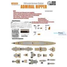 Flyhawk FHW35030 - WWII German Cruiser Admiral Hipper Heavy 1941