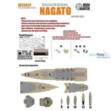 Flyhawk FHW35037 - WWII IJN Battleship Nagato