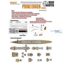 Flyhawk FHW70026 - WWII German Heavy Cruiser Prinz Eugen 1945