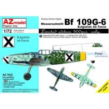 AZ Models AZM7632 - Messerschmitt Bf-109G-6 Bulgarian AF