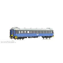 NMJ 1007454 - NMJ Topline 205.402 SJ B5KRT 5007, 2. Klasse Personenwagen, Blau/Schwarz design V2, H0