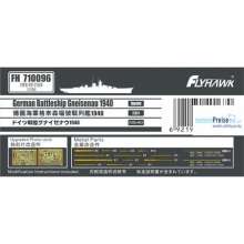 Flyhawk FH710096 - Gneisenau 1940 PE Sheets (Flyhawk FH1149)