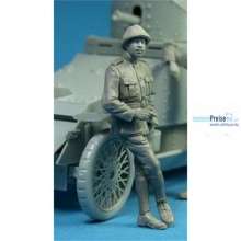 Copper State Models CSM-F35010 - Belgian Armoured car officer