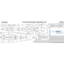 Flyhawk FH710102 - Scharnhorst 1940 Painting Mask (Flyhawk FH1147)