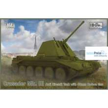 IBG-Modellbau IBG72069 - Crusader Mk.III Anti-Air Tank Mk.I w/40mm Bofors