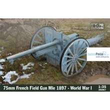 IBG-Modellbau IBG35067 - 75mm French Field Gun Mle 1897 - WW1