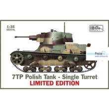 IBG-Modellbau IBG35074L - 7TP Polish Tank - Single Turret *LIMITED Edition*