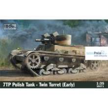 IBG-Modellbau IBG35071 - 7TP Polish Tank - Twin Turret (early)