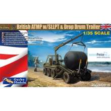 Gecko Models 35GM0018 - British ATMP w/SLLPT & Drop Drum Trailer