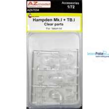 AZ Models AZA7034 - Hampden Mk.I+TB.I Clear parts