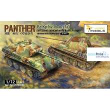 Vespid Models VS720009 - Panther Ausf. G w/ Steel Wheel + AA-Armour