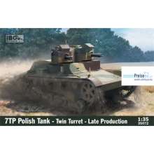 IBG-Modellbau IBG35072 - 7TP Polish Tank - Twin Turret (late)