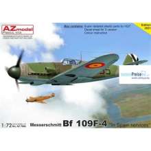 AZ Models AZM7686 - Messerschmitt Bf 109F-4 ´In Spain Service´