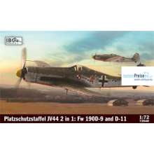 IBG-Modellbau IBG72548 - Platzschutzstaffel JV44 (Fw190D-9+ Fw190D-11) 2in1