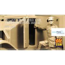 Copper State Models CSM-F35023 - Italian Armoured Car Officer getting inside