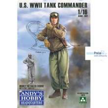 ANDYS HHQ AHHQ-002 - U.S. WWII Tank Commander (1:16)