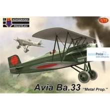 Kovozavody Prostejov KPM72353 - Avia Ba.33 ´Metal Prop.´