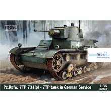 IBG-Modellbau IBG35073 - Pz.Kpfw. 7TP 731(p) - 7TP tank in German Service