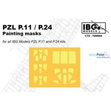 IBG-Modellbau IBG72M004 - PZL P.11/P.24 Painting Masks set