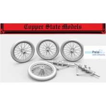 Copper State Models CSM-A32004 - Caudron Spoked Wheels