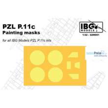 IBG-Modellbau IBG32M001 - PZL P.11c Painting Masks