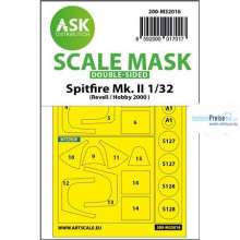 Artscale ASK200-M32016 - Spitfire Mk.II double-sided express masks