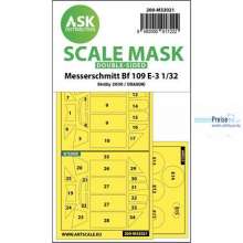 Artscale ASK200-M32021 - Messerschmitt Bf 109E-3 double-sided express masks