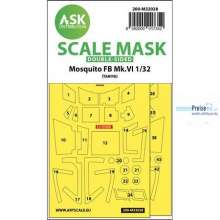 Artscale ASK200-M32028 - Mosquito FB Mk.VI double-sided express masks