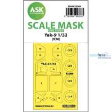 Artscale ASK200-M32048 - Yak-9 one-sided mask for ICM