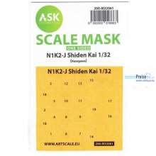 Artscale ASK200-M32061 - N1K2-J Shiden Kai one-sided express painting masks