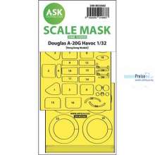 Artscale ASK200-M32063 - A-20G Havoc one-sided express self adhesive masks