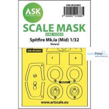 Artscale ASK200-M32065 - Spitfire Mk.Ia (mid) one-sided express fit masks