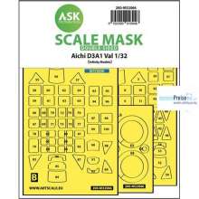 Artscale ASK200-M32066 - Aichi D3A1 Val double-sided expr.self adh. masks